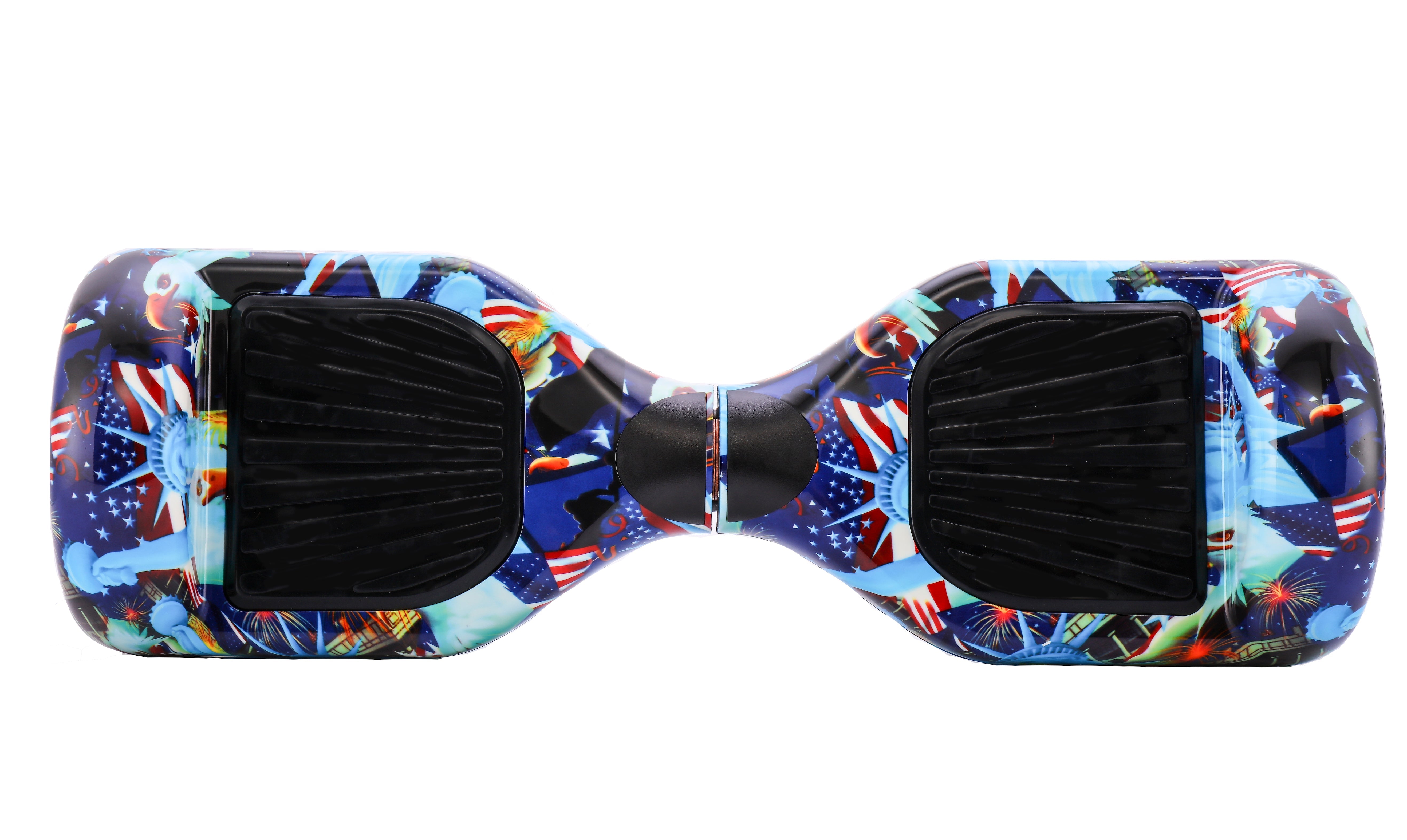 GlareWheel Statue Of Liberty Hoverboard With Built-In Bluetooth Speaker- UL2272 Certified