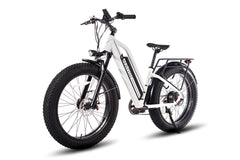 HAOQI® White Leopard™ Step Thru Electric Bike