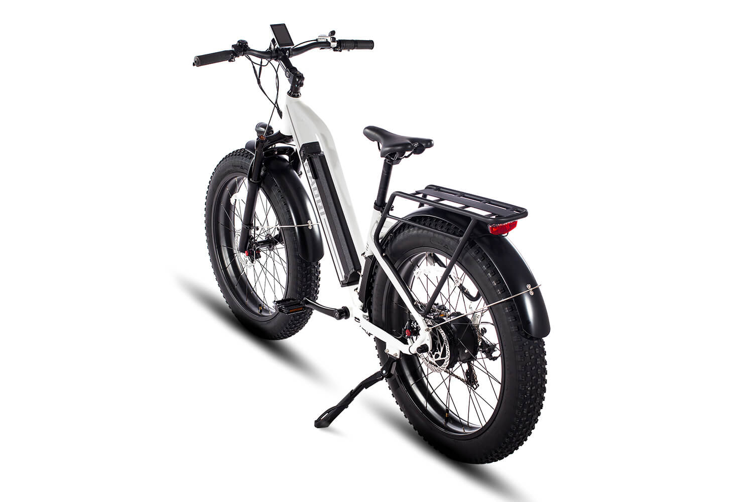 HAOQI® White Leopard™ Step Thru Electric Bike