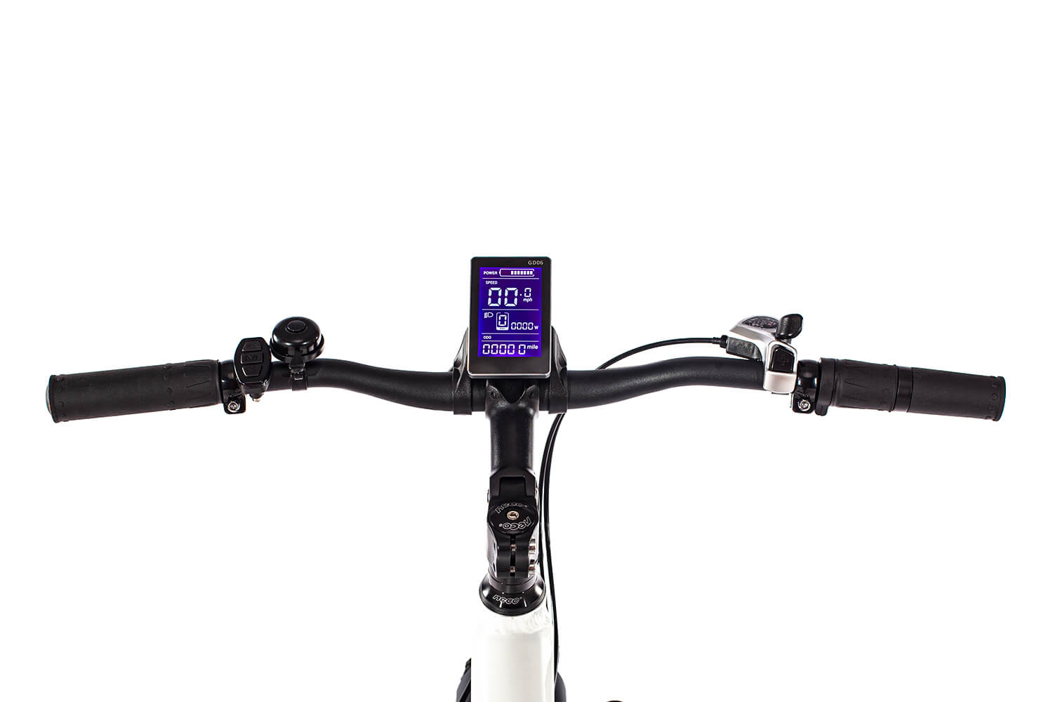 HAOQI® White Leopard™ Step Thru Electric Bike