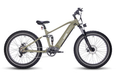 HAOQI® Cheetah Full Suspension Electric Bike - Dual Battery Version Avaliable