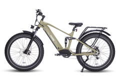 green lepard dual battery electric mountain bike