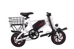 GlareWheel EB-X5 Electric Bike Urban Fashion High Speed 15mph Foldable Easy Carry