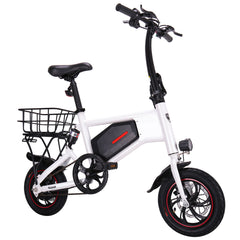 GlareWheel EB-X5 Electric Bike Urban Fashion High Speed 15mph Foldable Easy Carry