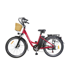 NAKTO City Electric Bicycle Aluminium Alloy Frame 26'' Stroller