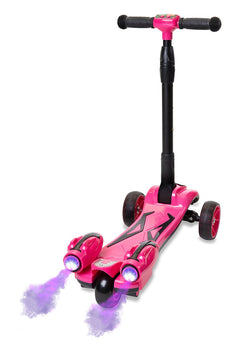 GlareWheel Kids Kick Scooter Smoking Rocket Portable Foldable ES-Y1