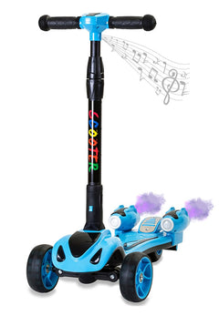 GlareWheel Kids Kick Scooter Smoking Rocket Portable Foldable ES-Y1