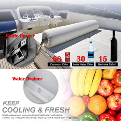 Electric Cooler Iceless Portable Freezer Refrigerator Fridge