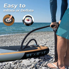 Inflatable Stand Up Paddle Board Wood