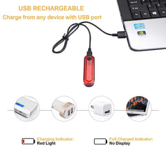 Tail Light USB Rechargeable with 4 Light Modes