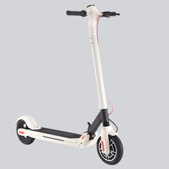 GlareWheel Pro S10  Electric Scooter 8.5 Inch Foldable White