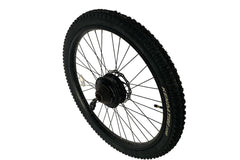 Rear Wheel with Motor & Disc Brake Rotor for Ghost MTB3 Electric Bike