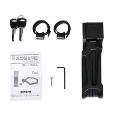 Adsafe New Foldable Lock for NAKTO ebikes Green