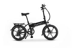 Matte Black Folding Electric Bike