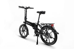 Matte Black Folding Electric Bike