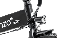 Matte Black Folding Electric Bike