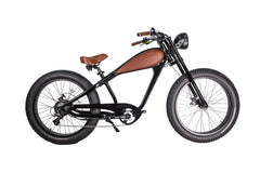 GlareWheel EB-CH Electric Bike Fat Tire 750W Cruiser 7-Speed Gear Max Speed to 28 MPH freeshipping - GlareWheel