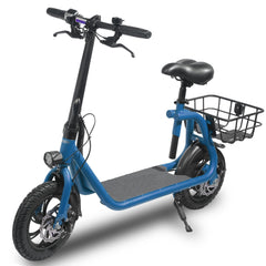 GlareWheel EB-C1 Electric Moped High Speed 15mph City Commuting Scooter