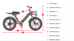 GlareWheel 750W Fat Tire Moped-Style Electric Bicycle EB-AG