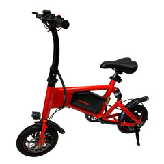 OPEN BOX GlareWheel EB-X5 Electric Bike Urban Fashion High Speed 15mph Foldable Easy Carry