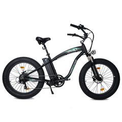 Ecotric Hammer Electric Fat Tire Beach Snow Bike 1000 Watt 48v- HAMMERUSB