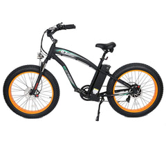 Ecotric Hammer Electric Fat Tire Beach Snow Bike 1000 Watt 48v- HAMMERUSB