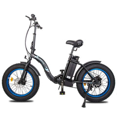 ECOTRIC DOLPHIN 20" Fat Tire Folding Electric Bike - 500 Watt, 36V