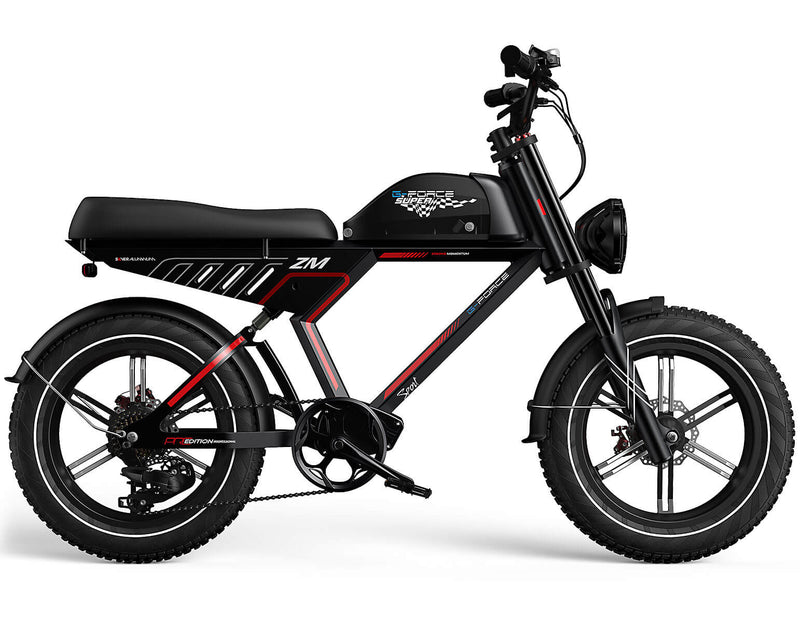 G-FORCE ZM Fat Tire Electric Bike - 20Ah