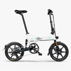 Fiido D2S Folding Electric Bike White Color - Fiido