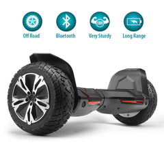 GlareWheel Offroad 8.5'' Hoverboard With Built-In Bluetooth Speaker G2