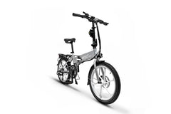 Gray Folding Electric Bike