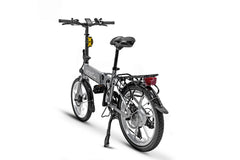 Gray Folding Electric Bike