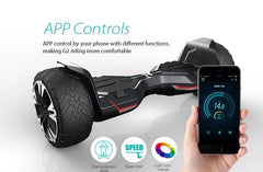 GlareWheel Offroad 8.5'' Hoverboard With Built-In Bluetooth Speaker G2