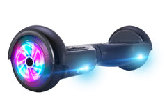 GlareWheel Black M2 Hoverboard Light Up Wheels- UL2272 Certified