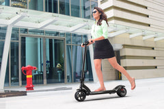 GlareWheel ES-S11PRO Adult Commute Electric Scooter Foldable Powerful Off Road