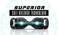 GlareWheel 8.5'' Hoverboard With Built-In Bluetooth Speaker G3