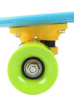 Rainbow PE Skateboard Little Cruiser For Young Skater