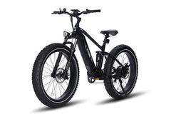 HAOQI® Cheetah Full Suspension Electric Bike - Dual Battery Version Avaliable