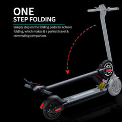 GlareWheel ES-S10 Pro Electric Scooter 350W High Speed APP Control Foldable