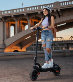 GlareWheel ES-S12PRO Electric Scooter 500W Motor Foldable