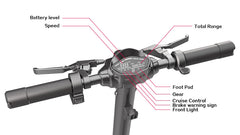 GlareWheel ES-S12PRO Electric Scooter 500W Motor Foldable