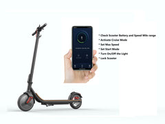 GlareWheel ES-S10X 350W Electric Scooter High Speed City Commuter Foldable