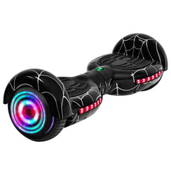 GlareWheel Spider Hoverboard With Built-In Bluetooth Speaker- UL2272 Certified