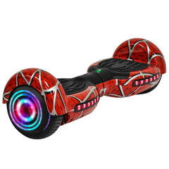 GlareWheel Spider Hoverboard With Built-In Bluetooth Speaker- UL2272 Certified