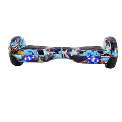 GlareWheel Statue Of Liberty Hoverboard With Built-In Bluetooth Speaker- UL2272 Certified