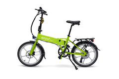 Neon Green Folding Electric Bike