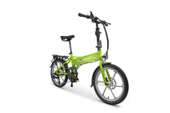 Neon Green Folding Electric Bike