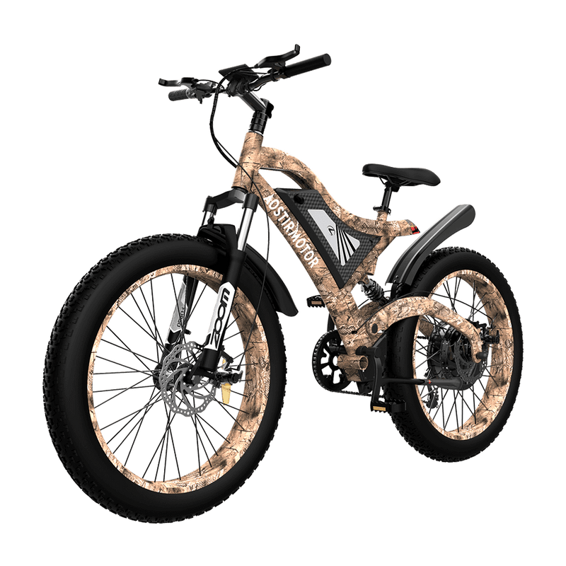 aostirmotor 1500w snakeskin grain ebike