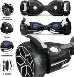 GlareWheel 8.5'' Hoverboard With Built-In Bluetooth Speaker G3