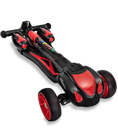 GlareWheel Kids Kick Scooter Smoking Rocket Portable Foldable ES-Y1